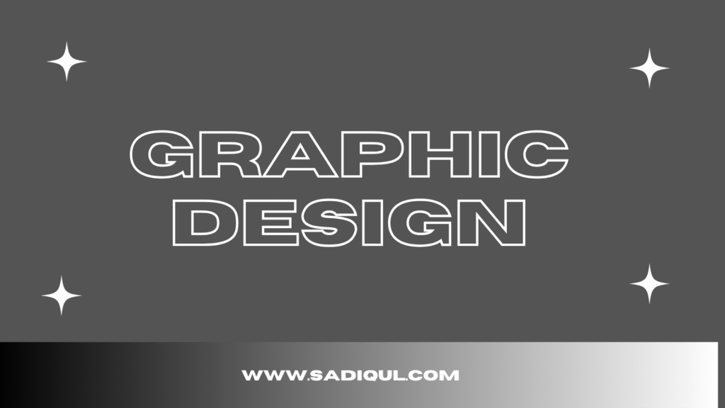 Black and Blue Gradient Graphic Design Portfolio Presentation